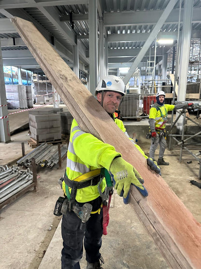Hi Vis Hoodie - Left Shoulder Pad