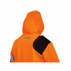 Hi Vis Hoodie │ Right Shoulder Pad │ Orange