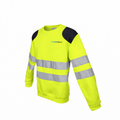 Hi-Vis Sweater │ Dual Shoulder Pad │ Yellow
