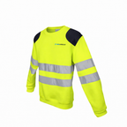 Hi-Vis Sweater │ Dual Shoulder Pad │ Yellow