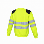 Hi-Vis Sweater │ Dual Shoulder Pad │ Yellow